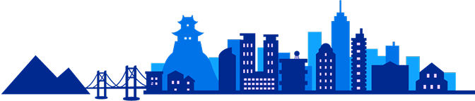 街並みのイラスト